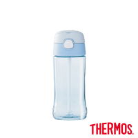 THERMOS膳魔師兒童吸管瓶0.45L(F4011T-BLA)(淺藍色)