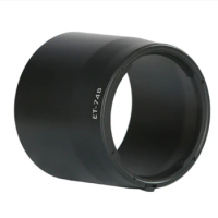 ET-74B Reversible Camera Lens Hood For Canon RF 100-400mm F5.6-8 & EF 70-300mm f/4-5.6 Lens for Cano