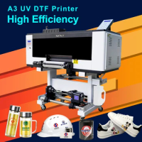Hot Sale Golden Supplier A3 Uv Dtf Flatbed Printer Uv Dtf Focus Uv Dtf Printer Machine