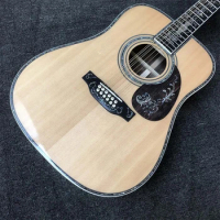 Solid 12-string Acoustic Guitar Free Shipping in Stock