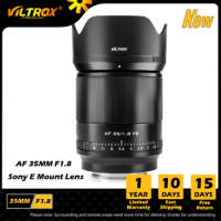 VILTROX 35mm Lnes F1.8 Full Frame Lens Auto Focus Lens Prime Large Aperture Portrait Lens For Sony E mount Sony Lens a6400 A7III