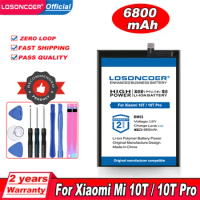 LOSONCOER BM53 6800mAh Battery For Xiaomi Mi 10T / 10T Pro 5G