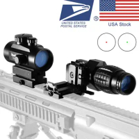 3x 4x 5x Magnifier 1x40 Red Dot 552 Scope Sight Hunting Riflescope Tactical Holographic Green Dot Sight Combination Equipment