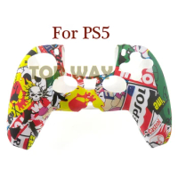 1PCS For PS5 Soft Silicone Gel Rubber Case Cover For SONY Playstation 5 For PS5 Controller Protection Case For PS5 Gamepad