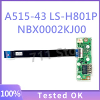 EH5LP LS-H801P NBX0002KJ00 For Acer Aspire 5 A315-42 A515-43 A515-43G 15.6" Laptop USB Audio Board With Cable 100% Tested