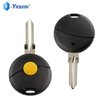 YIQIXIN Transponder Car Key Shell For Benz Mercedes Fortwo Coupe Cabrio City Cross 450 Forfour W124 W202 W210 Remote Cover Case