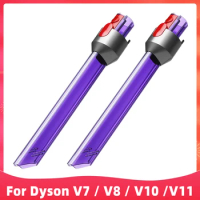 Compatible For Dyson V11 / Cyclone V10 / V7 / V8 Vacuum Cleaner Led Light Pipe Crevice Tool Replacement Spare Parts Accessories