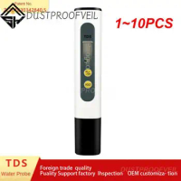1~10PCS Handheld TDS Water Test Pen Digital Water Tester Water Quality Analysis Meter Water Purity Check Measurement PH Meters