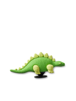 ตัวติดรองเท้า JIBBITZ  3D GREEN DINO WITH SCALES