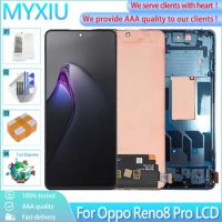 6.7" Original For Oppo Reno8 Pro CPH2357 LCD Display Touch Screen Digitizer Assembly Replacement For Oppo Reno8 Pro LCD + Frame