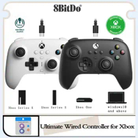 8Bitdo Ultimate Wired Gamepad With Hall Joystick Controller for Xbox Series X, Xbox Series S, Xbox One, Windows 10 And Above