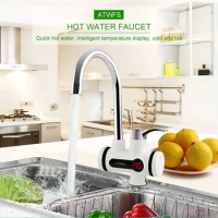 For Water Heater Tap Instant Hot Water Heater Cold Heating Faucet Tankless Instantaneous Water Heater
