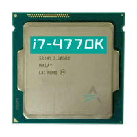 Core i7 4770K SR147 3.5GHz Quad-Core CPU Desktop LGA 1150 Processor I7-4770k Free Shipping