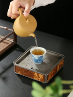 古籬梅妃老錫壺承盤干泡茶臺大漆壺承建水茶承茶托茶具干泡臺茶盤茶具茶具