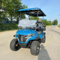 2024 Brand Golf Carts 60V 72V New Lithium Battery Lifted Golf Utility Buggy Hunting Cart 4 6 Seat Electric Golf Cart CE DOT