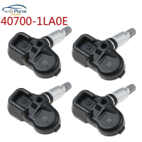 ใหม่ 4 ชิ้น 40700-1LA0E 407001 เซ็นเซอร์แรงดันลมยาง LA0E TPMS สำหรับ Nissan 370Z Cube Juke Leaf Ques