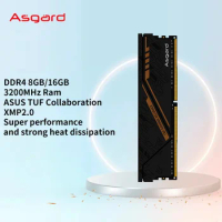 Asgard TUF Series Co-brand DDR4 RAM PC 16GB 32GB 3200MHz 3600MHz RAM for Desktop Udimm