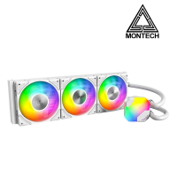 【MONTECH】君主 HyperFlow ARGB 360mm 白 一體式水冷散熱器