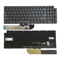 Laptop keyboard for dell inspiron 15 5584 5590 5593 5594 5598 us backlit black