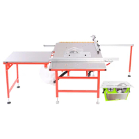 Dust-Free Composite saw Lifting Table Saw Multifunctional Woodworking Sliding Table Saw Integrated Precision Dust-Free Saw