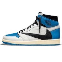 AIR JORDAN 1 HIGH OG SP TRAVIS SCOTT FRAGMENT MILITARY BLUE