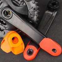 Colors Pedal Crankset Protective Mountain Road Bike Bicycle Silicone Cover Crankset Case Crank Cover Protector Silicone Sleeve