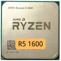 AMD Ryzen 5 1600 R5 1600 3.2 GHz Six-Core Twelve Thread 65W CPU Processor Socket AM4