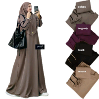 Rahma set Hijab Gamis Wanita