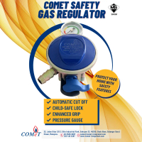 Comet Safety Gas Regulator 628C for Domestic Use