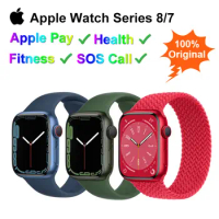 Original Apple watch Series 8 Men's Watch for Man Women Smartwatch iWatch 41MM/45MM GPS Sports Smart Watch Series 7