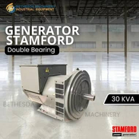 Alternator Stamford 3 Phase 30 Kva 24 Kw Generator Dinamo Genset Single Bearing