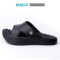 MAGO FOOTWEAR \ MG 777 \" ( ดำ ) รองเท้าสุขภาพชาย / หญิง คําแนะนําผลิตภัณฑ์ใหม่ของเดือนนี้  หัวโต  ผ