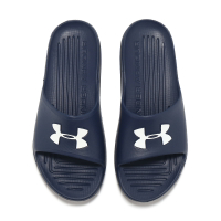 Under Armour UA 拖鞋 Core PTH 男鞋 藍 白 一體式 快乾 涼拖鞋 休閒鞋 UA 3021286400