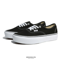 vans total black platform