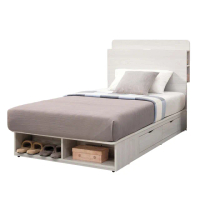 【Hampton 漢汀堡】瑞奇3.5尺二抽單人床組(一般地區免運費/雙人床/床頭片/床架/單人)