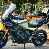 New Tracer 9 GT Motorcycle Black Engine Guard Crash Bar Frame Slider Protector Bumper Fit for Yamaha Tracer9 GT 2021-2022 Parts