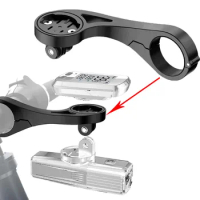 Bike Computer Mounting Bracket For Garmin Edge 25 130 200 500-530 800-830 For 31mm Handlebar Hanging Sports Camera Headlight