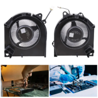 Laptop CPU GPU Fan For G15 5530 2013 Metal Optimized Airflows Noise Reduction Technology Heatsink