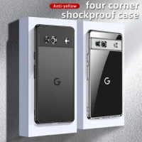 For Google Pixel 7A GWKK3 GHL1X Case Shockproof Matte Hard Cover Crystal Clear Case Soft Bumper for Google Pixel 7A Pixel7A 5G