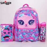 In Stock Genuine Australia Smiggle School Bag Children Stationery Student Pen Case Water Cup Student Gift