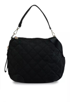 NUVEAU Quilted Nylon Convertible Shoulder Bag