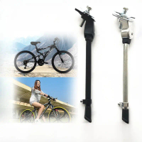 Standar Jagang Tengah Sepeda Jagang Bicycle Kickstand Adjustable Length Alloy