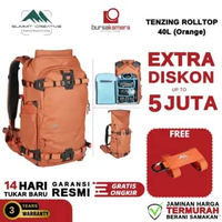 Summit Creative Large 40L Rolltop Camera Backpack Tenzing Tas Kamera Outdoor 40 L Tas Ransel Kamera 