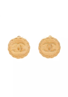 Chanel 二奢 Pre-loved CHANEL coco mark earrings GP gold 94P
