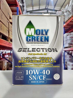 『油工廠』MOLY GREEN SELECTION 全合成 汽車 機油 日本製 4L SN 10w40 5w40
