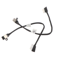 DC Power Jack with cable For Dell Inspiron 15 5570 5575 17 5770 P75F laptop DC-IN Flex Cable 02K7X2 DC301011B00