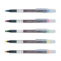 【Pentel 飛龍】螢光筆 1.0~3.5mm 48支/件 S512(橘、黃、綠、粉、藍)