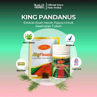 KING PANDANUS Kapsul Buah Merah Papua Asli Menjaga Daya Tahan Tubuh