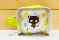 【震撼精品百貨】Chococat 巧克力貓~日本sanrio三麗鷗 巧克力貓零錢包-綠*05244