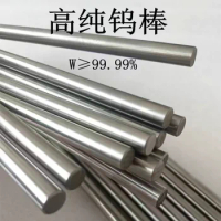 1 piece Tungsten rod High purity tungsten rod tungsten electrode research special W99.99% Support custom machining other sizes